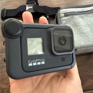 GoPro hero 8 Camera with Black Casing